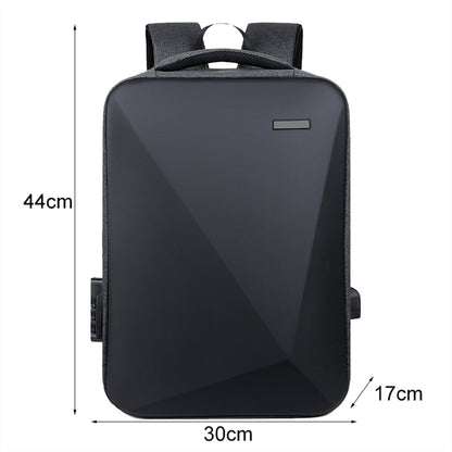 Large Capacity Password Lock Anti-Theft Laptop Backpack With USB Port