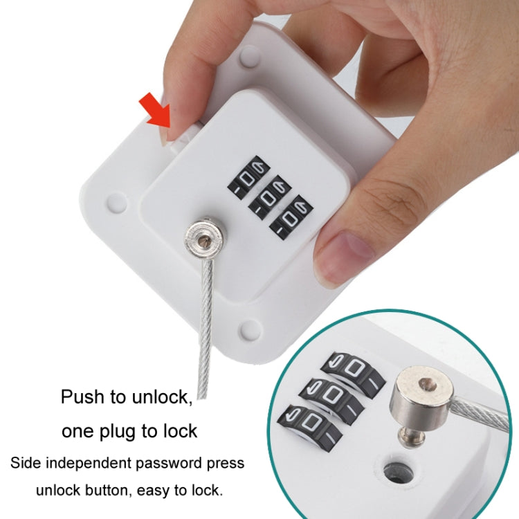 Child Safety Lock No Hole Window Limiter Refrigerator Drawer Cabinet Combination Lock