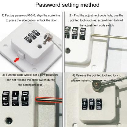 Child Safety Lock No Hole Window Limiter Refrigerator Drawer Cabinet Combination Lock