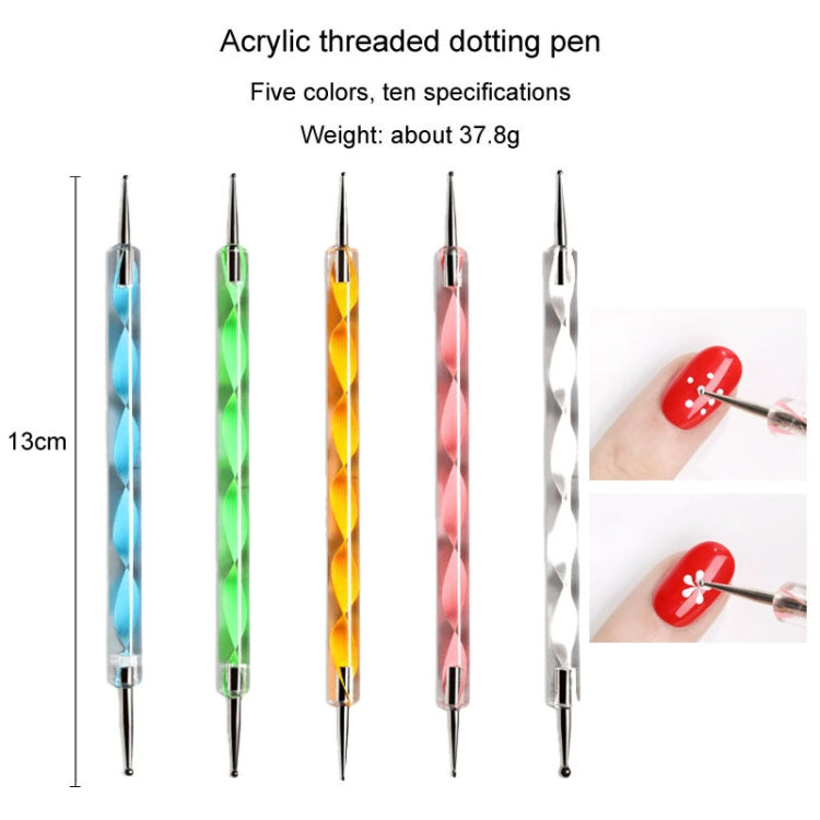 Nail Art Tools Set Nail Painting Pen Dotting Pen Filing Strip Rhinestone Butterfly Sequin Jewelry Set