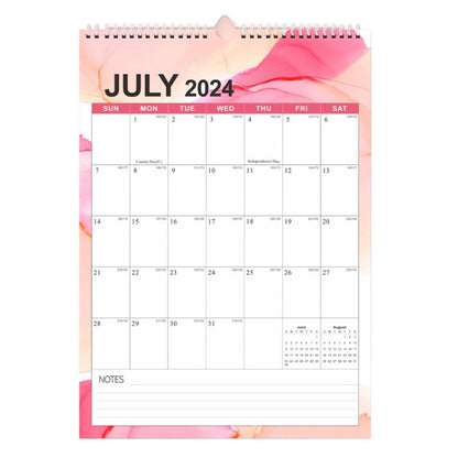 English Calendar Countdown Schedule Note Taking Desktop Calendar