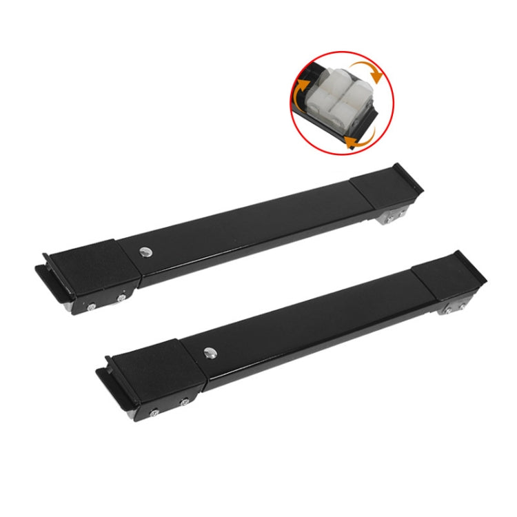 1pair Household Washing Machine And Refrigerator Fixed Non-Slip Universal Wheel Bracket Base