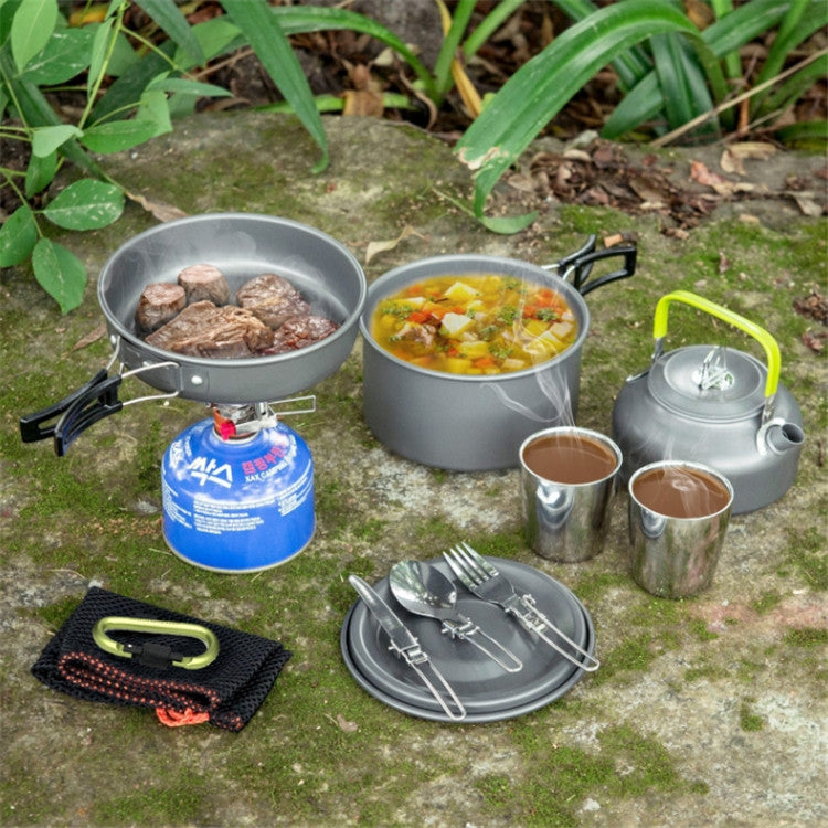 Outdoor Supplies Camping Portable Teapot Set Pot Set