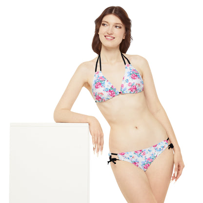 Floral Strappy Bikini Set (AOP)-Shalav5