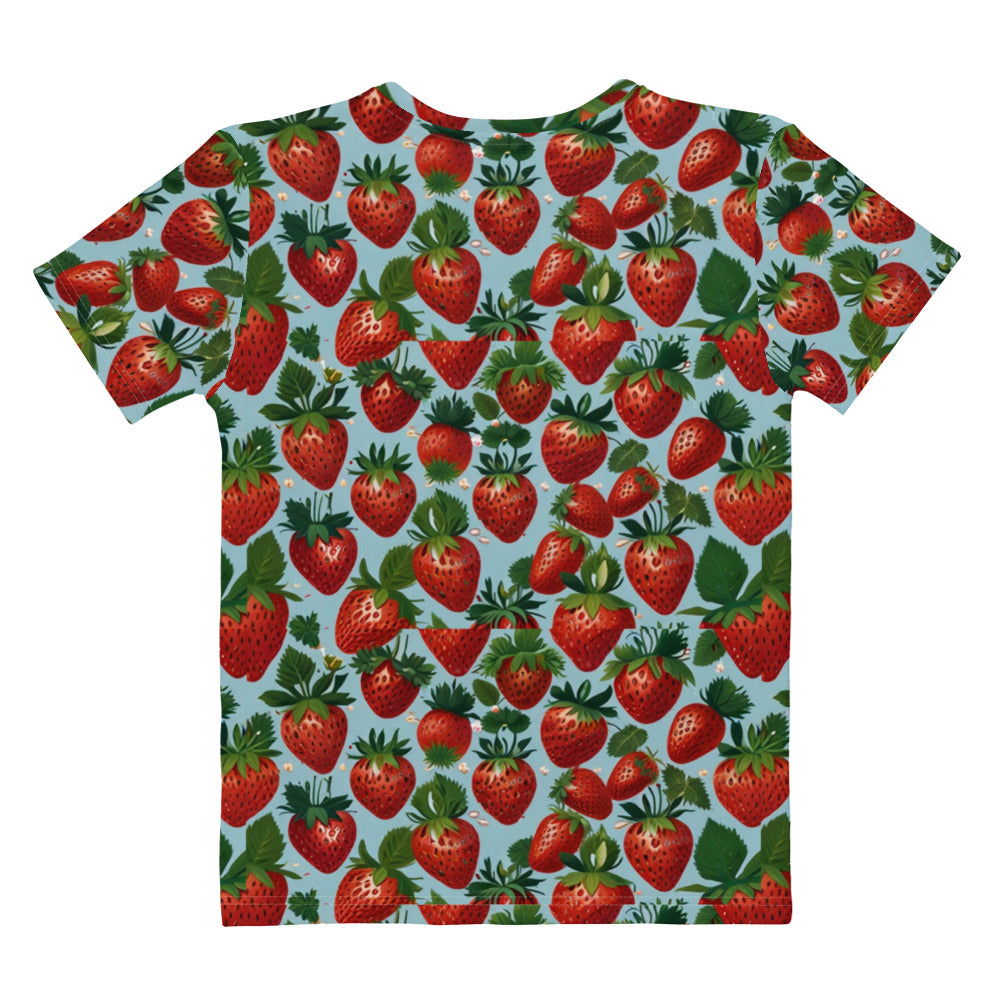 Sea Of Strawberries Women's T-shirt