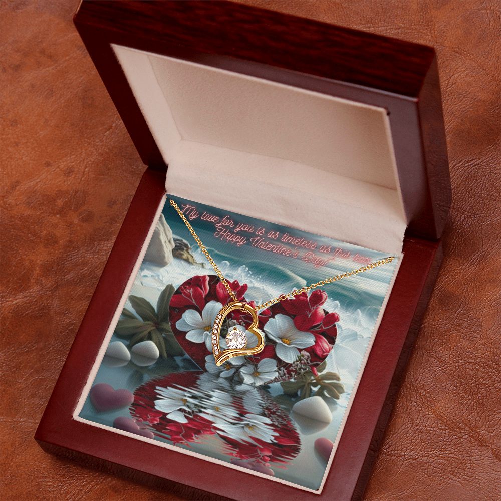 Jewelry - My Love For You Is As Timeless As This Box. Happy Valentine's Day!"  Beautiful Delicate Heart Necklace,