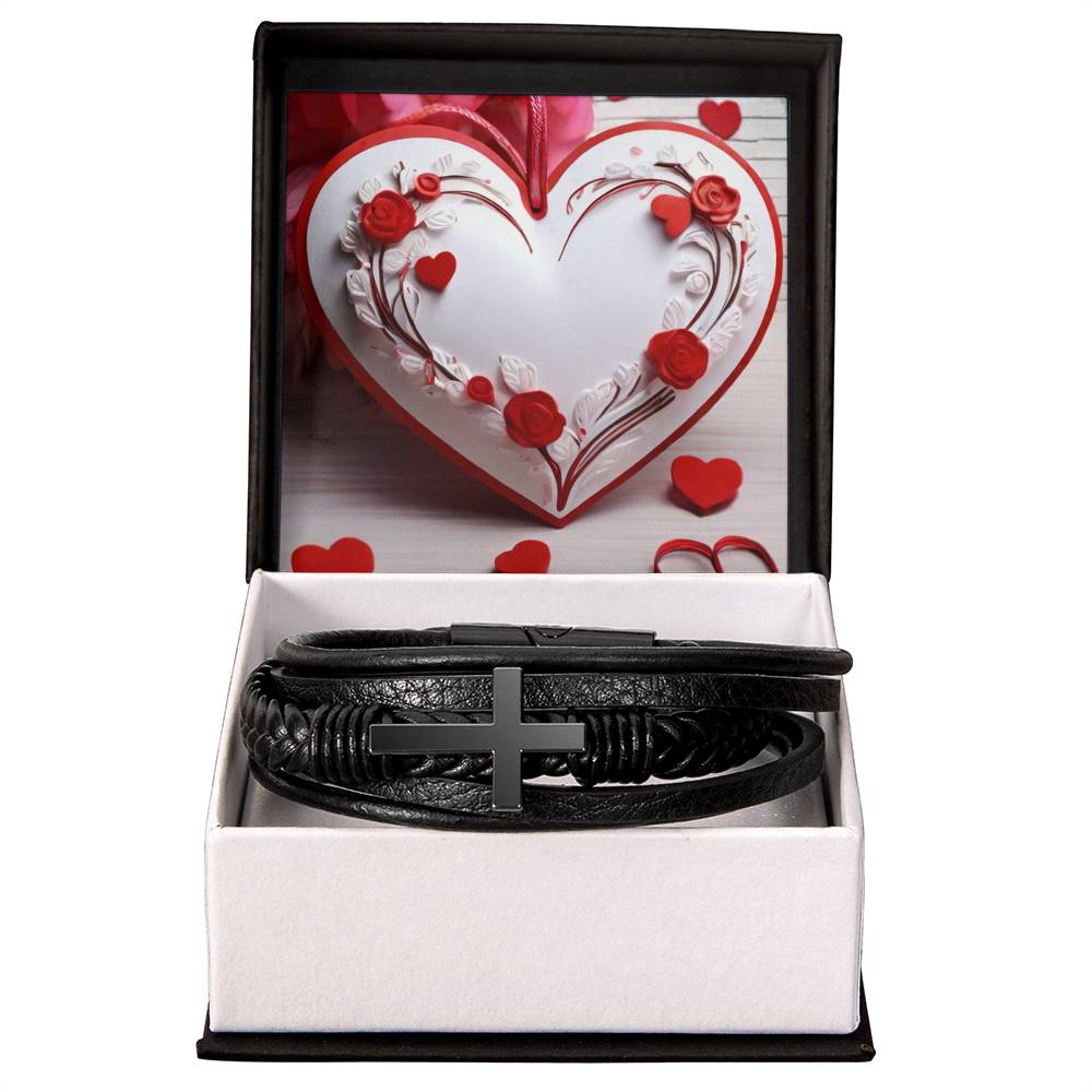 Jewelry - Wrap Your Love Around Them With This Exquisite Cross Bracelet, A Timeless Symbol Of Devotion And A Reminder That They Hold The Key To Your Heart. Happy Valentine's Day