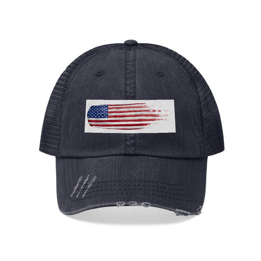 American Flag Trucker Hat-Shalav5