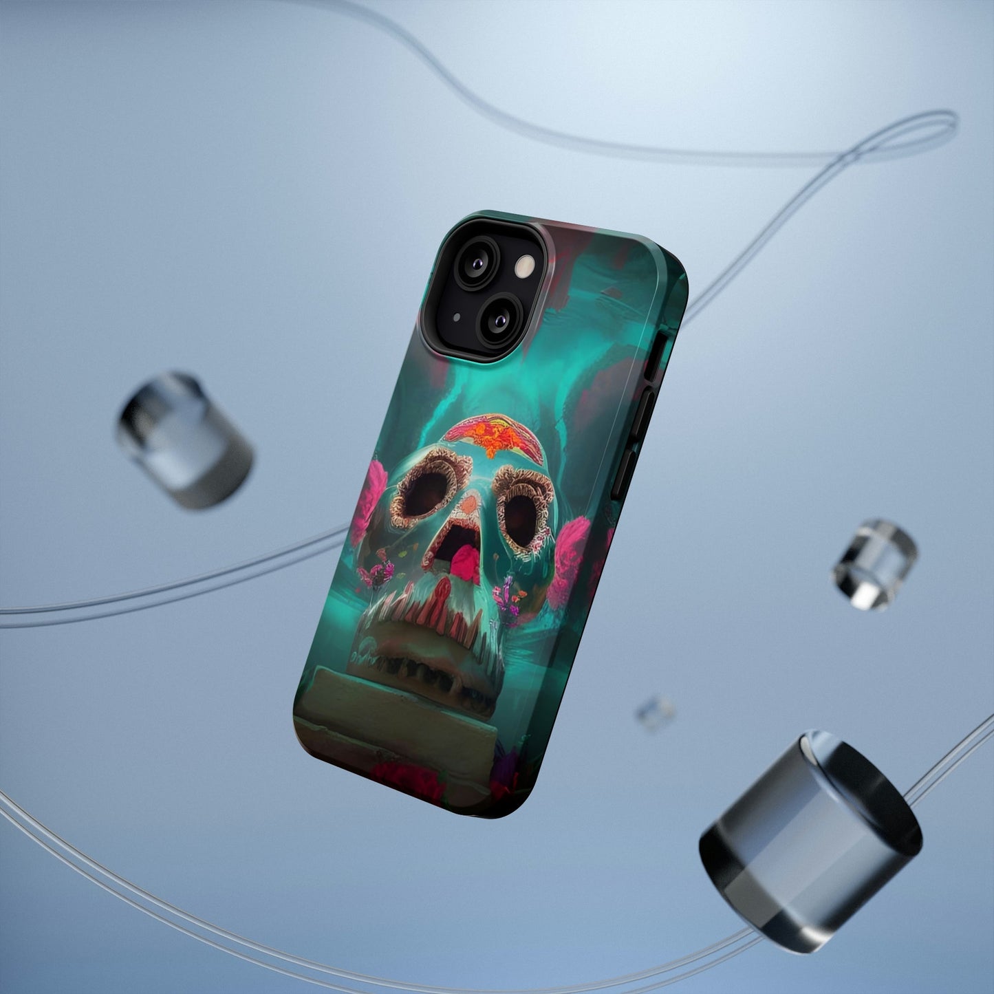Phone Case - Happy Cinco De Mayo Skull On A Pedestal Impact-Resistant Cases For IPhone And Samsung