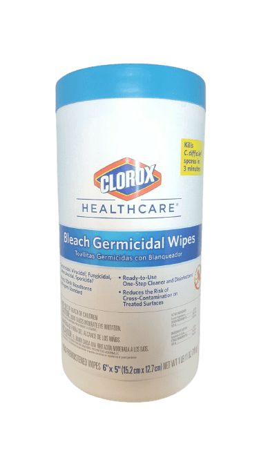 Bleach Germicidal Wipes 6" X 5'' - 150 Wipes-Shalav5