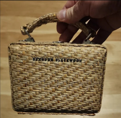 Brandon Blackwood Natural Woven
Handbag