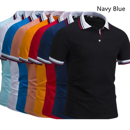 Men's Fashion Casual Lapel Polo Shirt