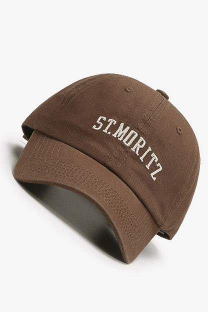 Embroidered Graphic Baseball Cap