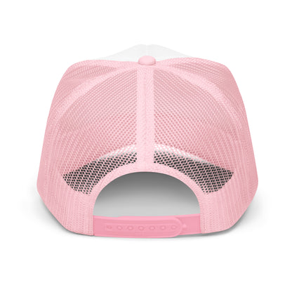 We Share A Heartbeat Foam trucker hat