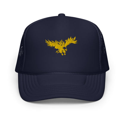 Eagle  Embroidery Foam trucker hat