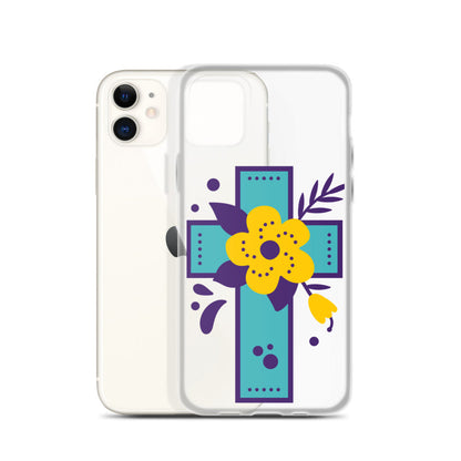 Dia De Los Muertos Cross iPhone Case-Shalav5