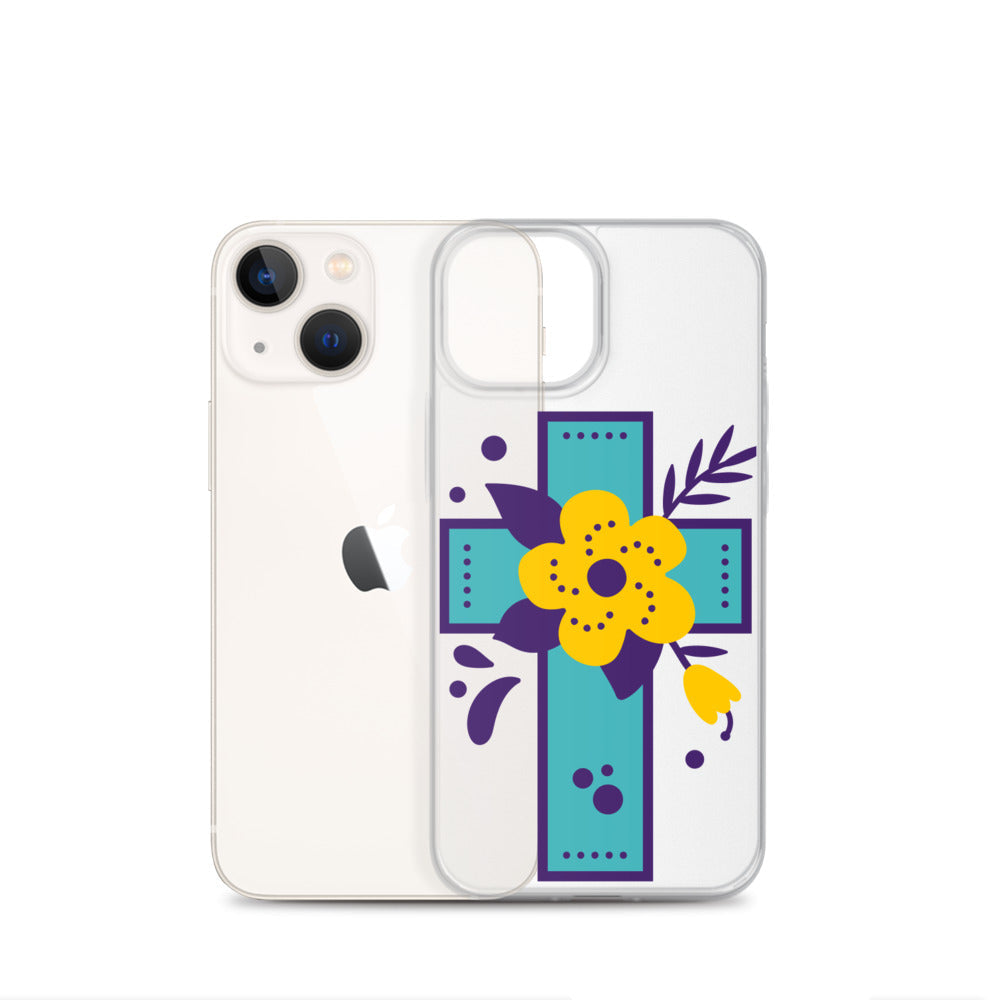 Dia De Los Muertos Cross iPhone Case-Shalav5