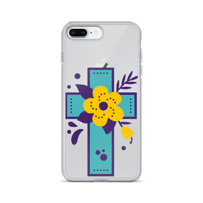 Dia De Los Muertos Cross iPhone Case-Shalav5