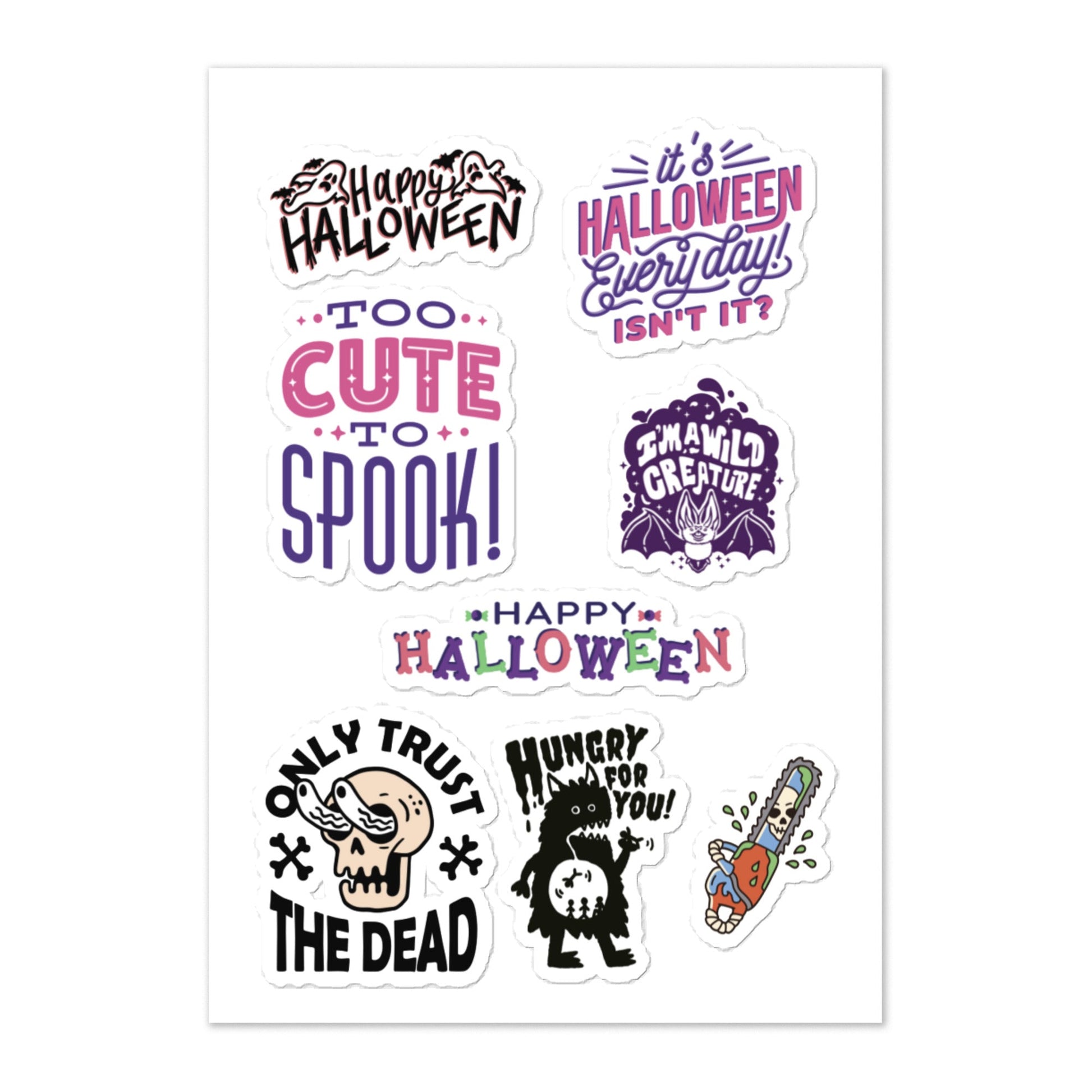 Happy Halloween Sticker sheet-Shalav5
