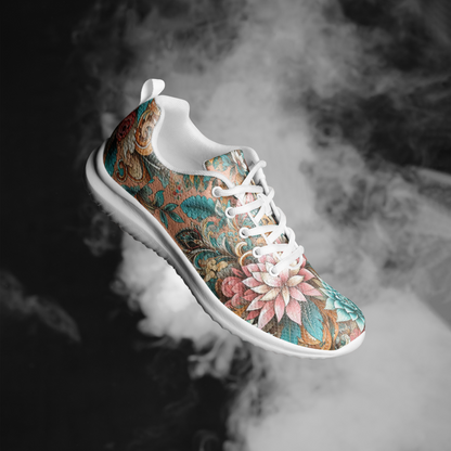 Floral Design Men’s athletic shoes