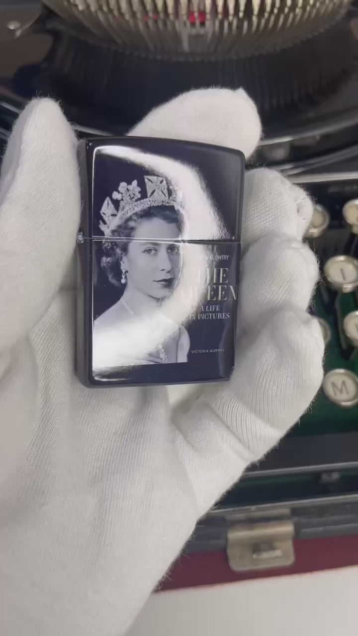 Lasting Reminder of Queen Elizabeth the II Zippo lighter