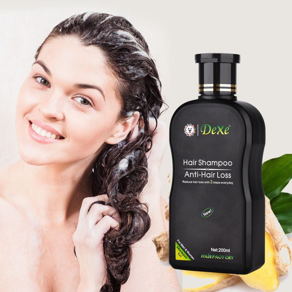 Anti-hair Loss Shampoo Professional Chinese Herbal Growth Hair Treatment Hair Prevent Thick Hair Care Product for Adults 200ml-Shalav5