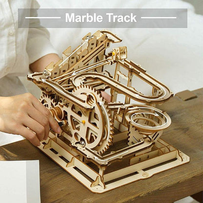 Blocks Marble Race Run Maze Balls Track DIY 3D Wooden Puzzle-Shalav5