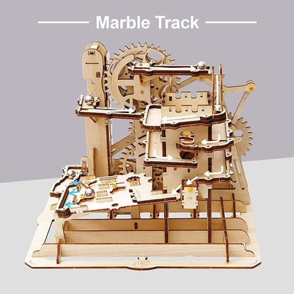 Blocks Marble Race Run Maze Balls Track DIY 3D Wooden Puzzle-Shalav5