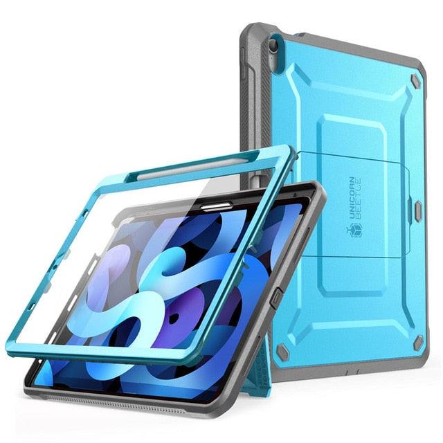 For iPad Air 4 Case 10.9" (2020 Release) UB PRO Full-body Rugged Cover Case WITH Built-in Screen Protector & Kickstand-Shalav5