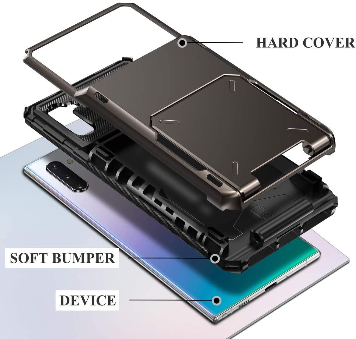 Phone Case - Samsung Galaxy S Series Business Shockproof Slide Armor Wallet Case