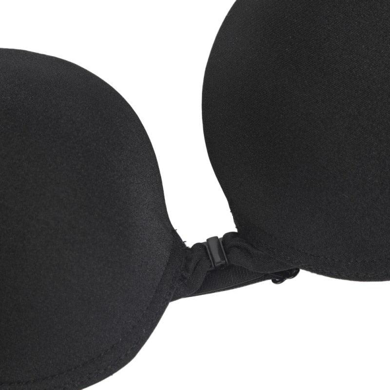 Front Button Bra - Seamless Sexy Front Button Bra Push Up Brassiere