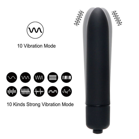 10 Speed Bullet Vibrator Waterproof Clitoris Stimulator Dildo Sex machine Toys For Woman adult vagina vibrating panties-Shalav5
