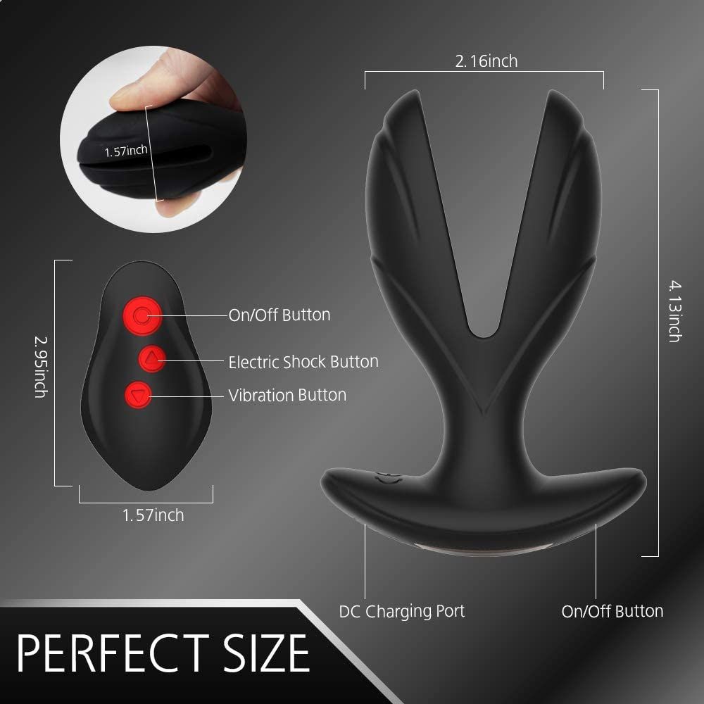 Ultimate Pleasure Fusion: Remote-Controlled Electric Pulse Prostate Massager For Men - Unleash Sensational Stimulation With Our Advanced Anal Expander Vibrator!