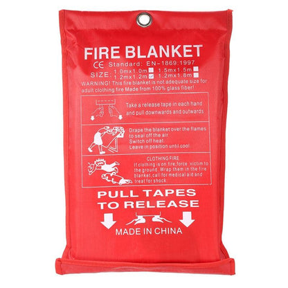 Fire Blanket Home Safety Fighting Fire Extinguishers Emergency Survival Safety Cover-Shalav5