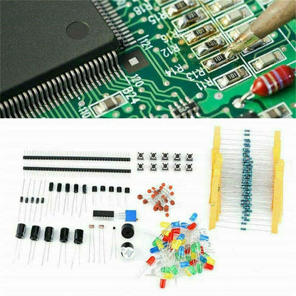 Electronics Component Basic Starter Kit w/830 Tie-Points Breadboard Resistor-Shalav5