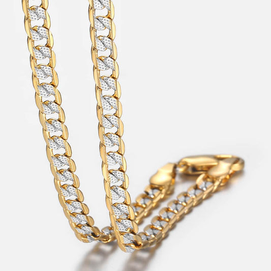 Gold Chain Necklace - Gold Chain Necklace Cuban Link