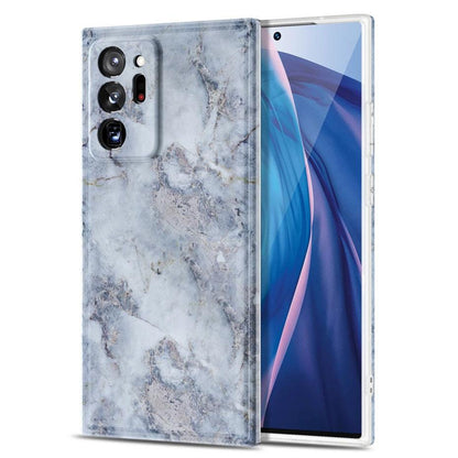 Phone Case - Phone Case For Samsung Galaxy  Note 20 Ultra Marble Crack Matte Hard PC Marble