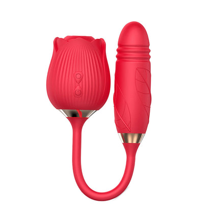 Blossom of Pleasure: Rose Sucking Vibrators for Intense Nipple and Clitoris Stimulation - Unleash Passion with Powerful Adult Toys for Women-Shalav5