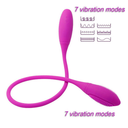 Double Vibrating egg Bendable Penetration Vibrator-Shalav5