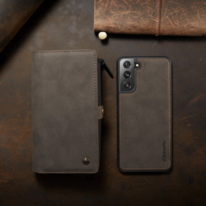 Wallet Case Zipper - Samsung Galaxy S Series  Wallet Case Zipper Wallet Leather Flip Wallet Case