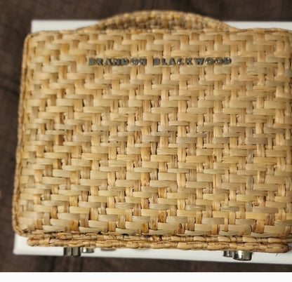 Brandon Blackwood Natural Woven
Handbag
