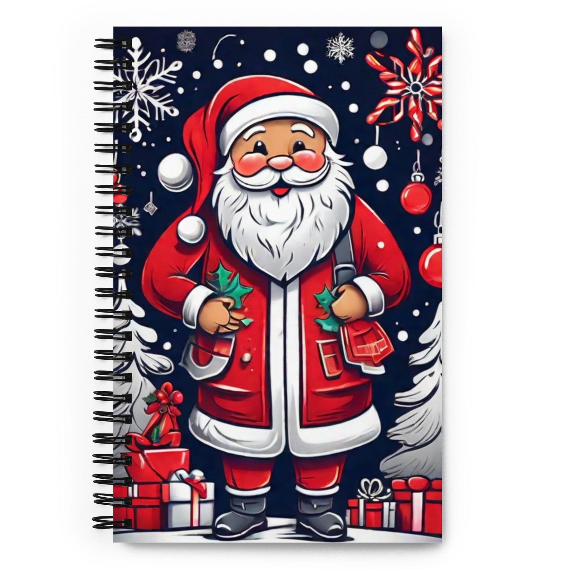 Santa Is Ready To Deliver Spiral Notebook
