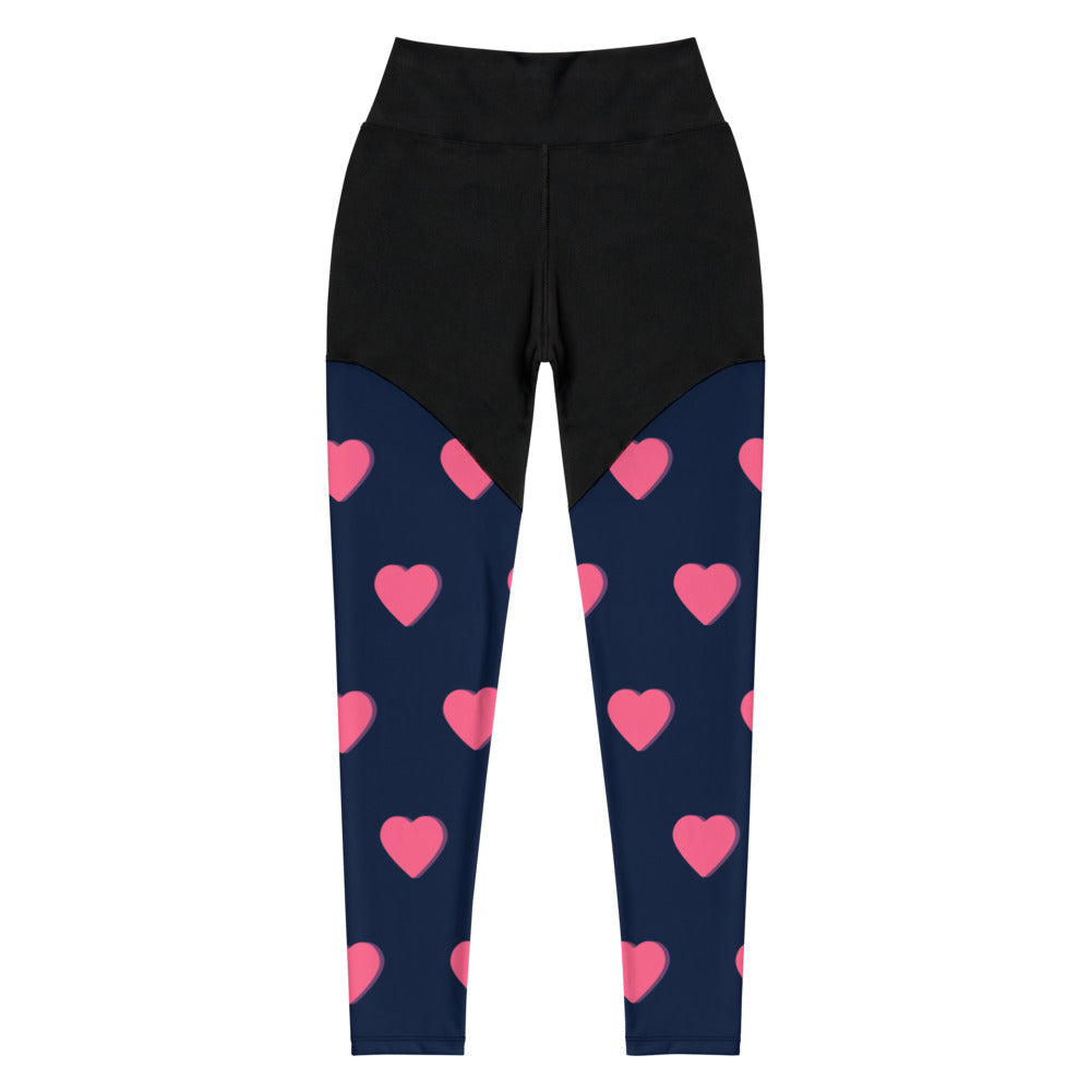 Hearts Sports Leggings