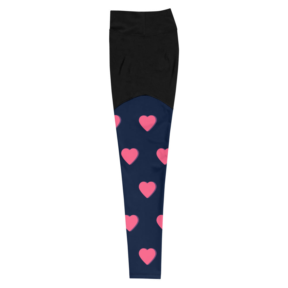 Hearts Sports Leggings