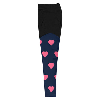 Hearts Sports Leggings