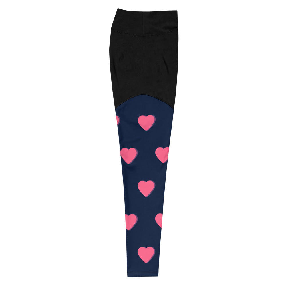 Hearts Sports Leggings