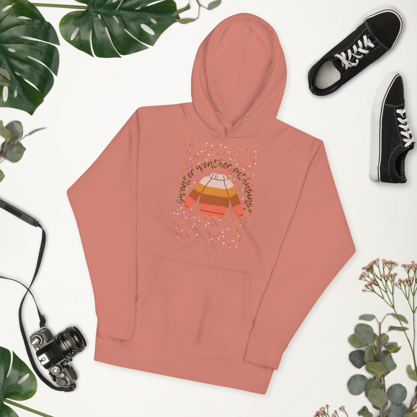 Sweater Weather Enthusiast  Unisex Hoodie