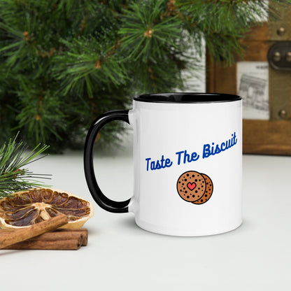 Taste The Biscuit Mug with Color Inside