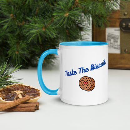 Taste The Biscuit Mug with Color Inside