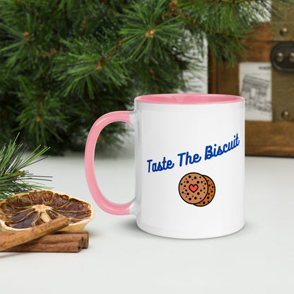 Taste The Biscuit Mug with Color Inside